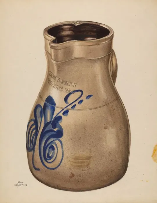 Framed Print : Pitcher, c. 1937. Creator: John Tarantino Framed Print : Pitcher, c. 1937. Creator: John Tarantino