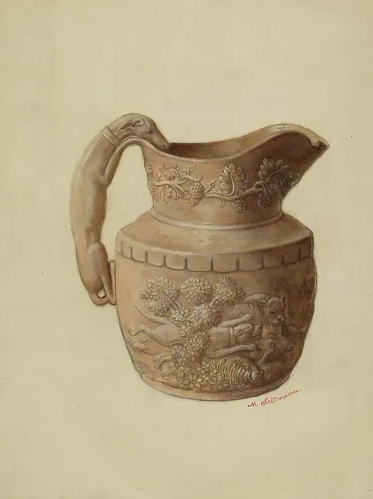 Framed Print : Pitcher, c. 1937. Creator: Max Soltmann Framed Print : Pitcher, c. 1937. Creator: Max Soltmann
