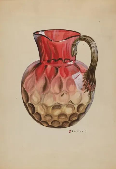 Framed Print : Pitcher, c. 1937. Creator: Robert Stewart Framed Print : Pitcher, c. 1937. Creator: Robert Stewart