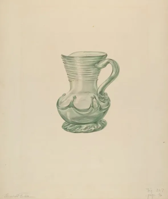 Framed Print : Pitcher, c. 1939. Creator: Elisabeth Fulda Framed Print : Pitcher, c. 1939. Creator: Elisabeth Fulda