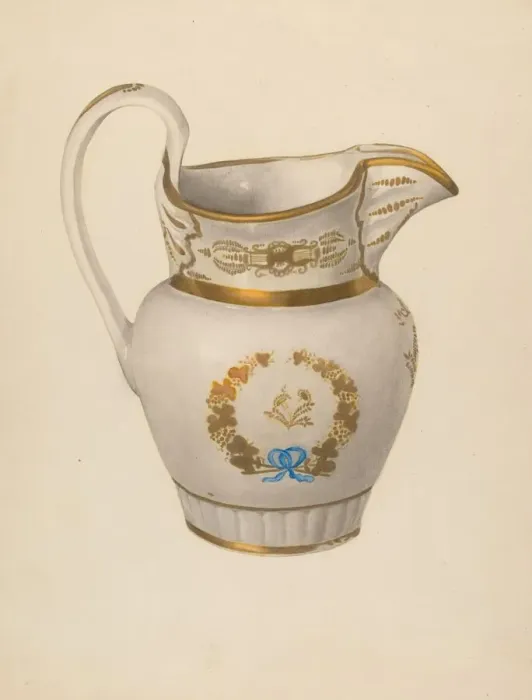 Framed Print : Pitcher, c. 1940. Creator: Roberta Spicer Framed Print : Pitcher, c. 1940. Creator: Roberta Spicer