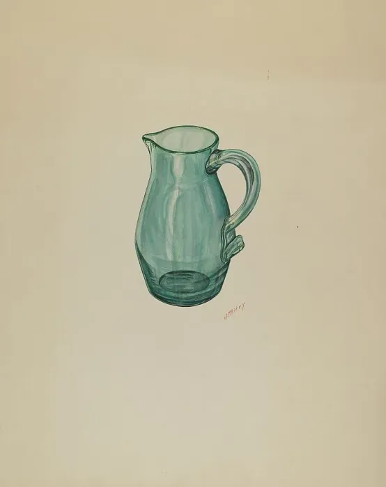Framed Print : Pitcher, c. 1941. Creator: Joseph Mitry Framed Print : Pitcher, c. 1941. Creator: Joseph Mitry