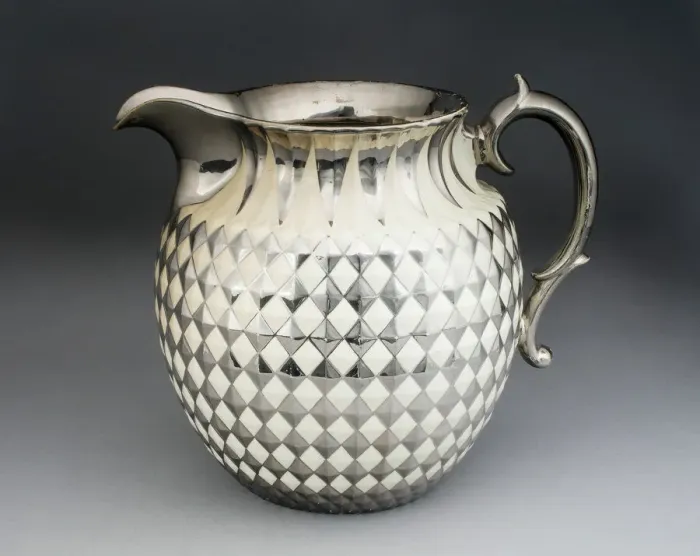 Framed Print : Pitcher, Staffordshire, 1810 / 20. Creator: Staffordshire Potteries Framed Print : Pitcher, Staffordshire, 1810 / 20. Creator: Staffordshire Potteries