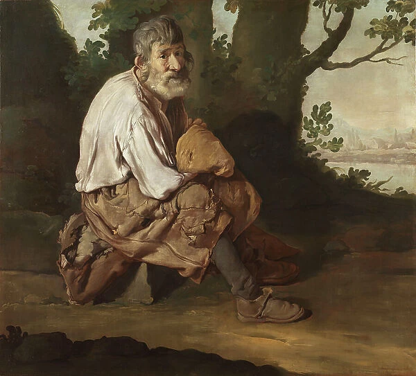 Pitocco seduto, ca 1730. Creator: Ceruti, Giacomo Antonio (1698-1767)