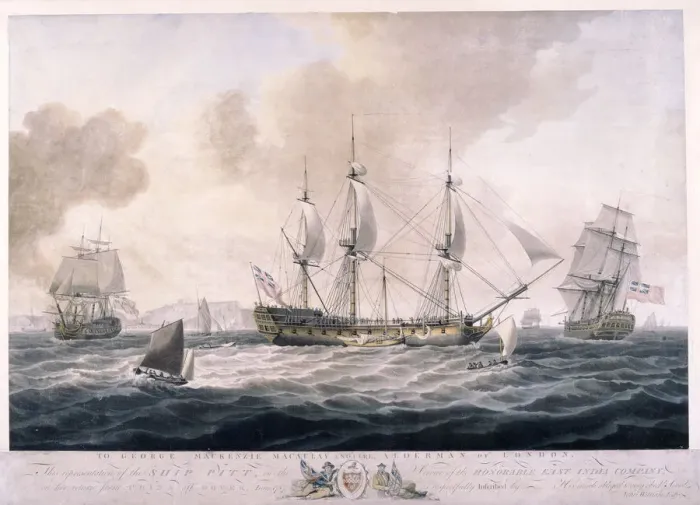 Framed Print : The Pitt, 1787 Framed Print : The Pitt, 1787