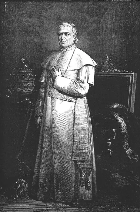 Framed Print : Pius IX; Rome and United Italy, 1875. Creator: Unknown Framed Print : Pius IX; Rome and United Italy, 1875. Creator: Unknown