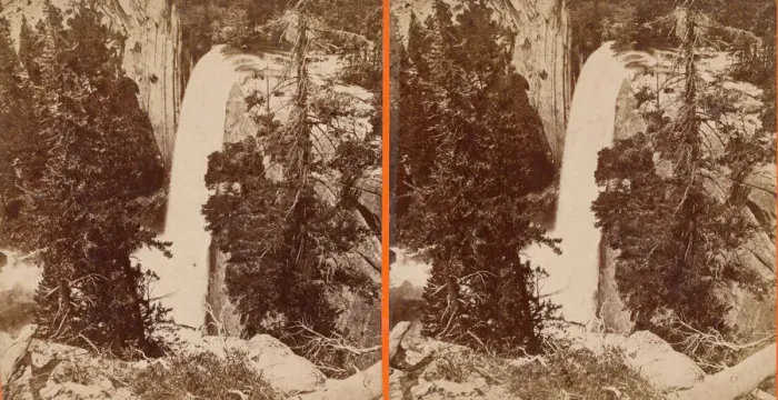 Framed Print : Piwyac, or the Vernal Fall, 300 feet from the cliff, Yosemite Valley, Mariposa County Framed Print : Piwyac, or the Vernal Fall, 300 feet from the cliff, Yosemite Valley, Mariposa County