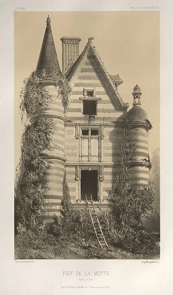 Pl. 72, Fief De La Motte (Saone et Loire), 1860. Creator: Victor Petit (French, 1817-1874)