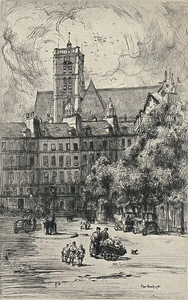 Place Baudoyer, 1915. Artist: Frank Milton Armington