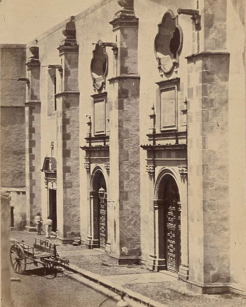[Place of imprisonment for Emperor Maxmilian of Mexico and soldiers], 1867