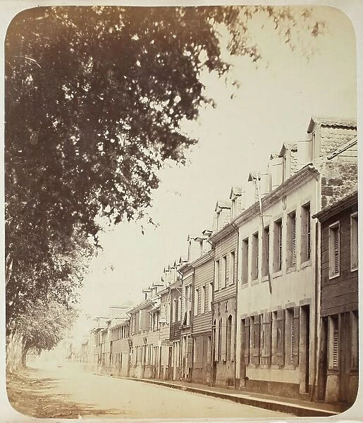 Place de la Lavane, c.1866. Creator: Paul Emile Miot