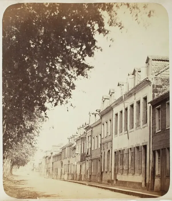 Framed Print : Place de la Lavane, c.1866. Creator: Paul Emile Miot Framed Print : Place de la Lavane, c.1866. Creator: Paul Emile Miot
