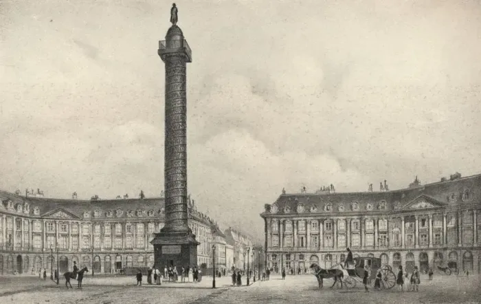 Framed Print : The Place Vendome Column, 1915 Framed Print : The Place Vendome Column, 1915