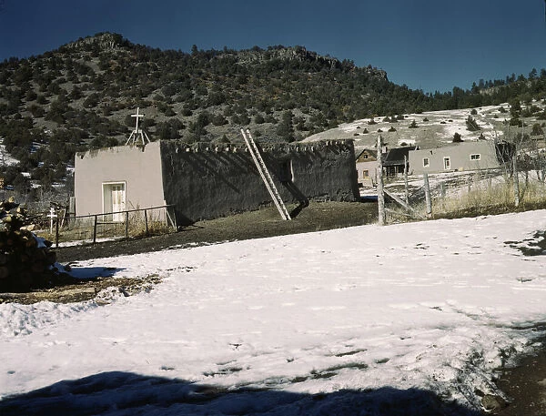 Placita, New Mexico, 1943. Creator: John Collier
