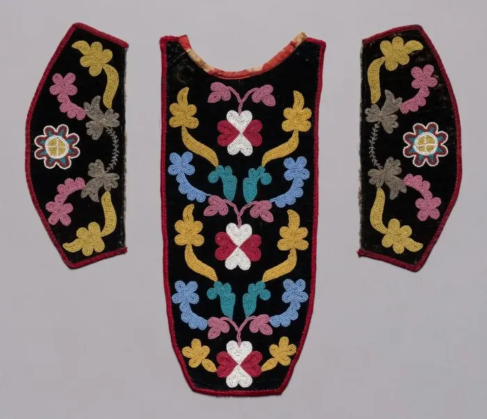 Framed Print : Placket and Cuffs, late 1800s. Creator: Unknown Framed Print : Placket and Cuffs, late 1800s. Creator: Unknown