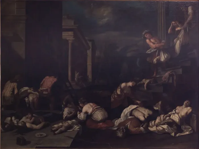 Framed Print : The Plague Framed Print : The Plague