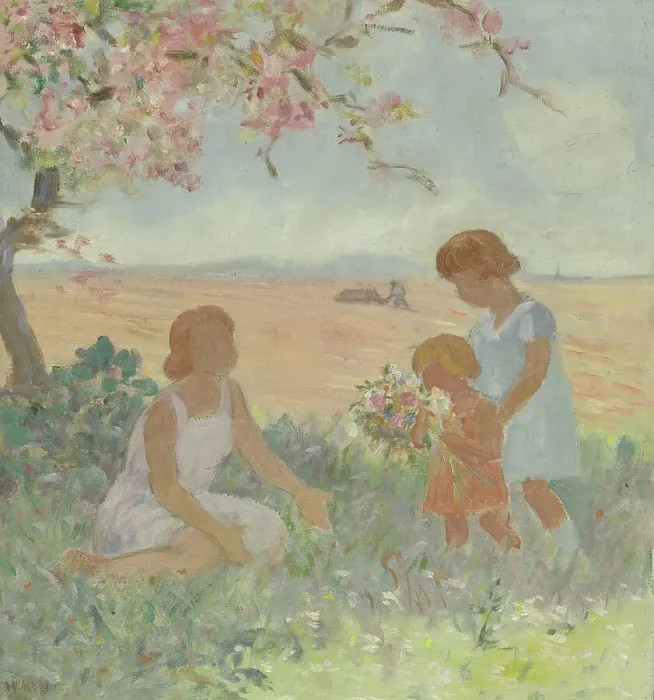 Framed Print : The plain: sketch for the playground of the girls school in rue Dupleix... c.1933. Creator: Henri Nozais Framed Print : The plain: sketch for the playground of the girls school in rue Dupleix... c.1933. Creator: Henri Nozais