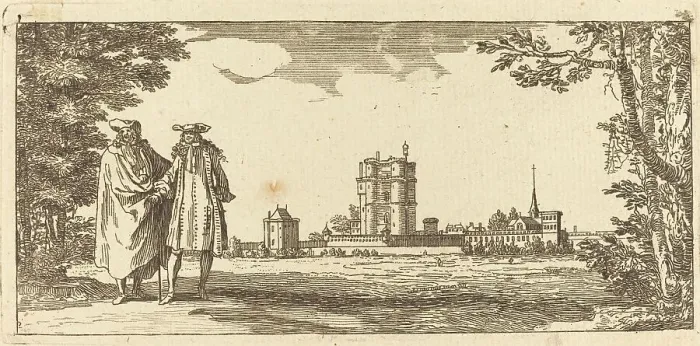 Framed Print : Plan general du Chasteau et petit Parc de Vincennes, 1668. Creator: Israel Silvestre Framed Print : Plan general du Chasteau et petit Parc de Vincennes, 1668. Creator: Israel Silvestre