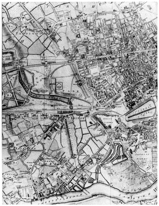 Framed Print : Plan of the parish of St Georges, Hanover Square, London, 1907 Framed Print : Plan of the parish of St Georges, Hanover Square, London, 1907