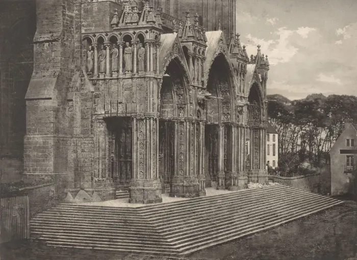 Framed Print : Planche XII ? Cathedrale de Chartres, Portique du Midi (Plate XII Framed Print : Planche XII ? Cathedrale de Chartres, Portique du Midi (Plate XII