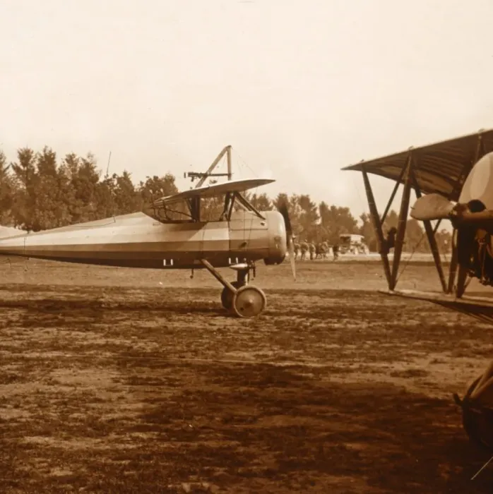Framed Print : A plane taking off, c1914-c1918 Framed Print : A plane taking off, c1914-c1918