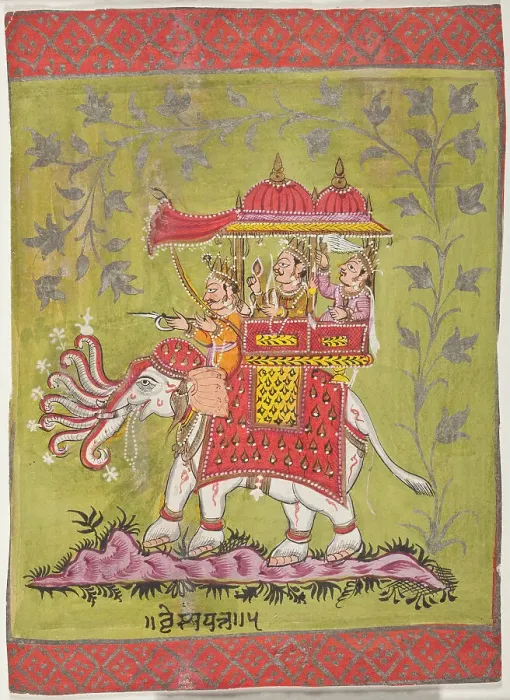 Framed Print : The Planetary Deity Brihaspati (Jupiter), c1800. Creator: Unknown Framed Print : The Planetary Deity Brihaspati (Jupiter), c1800. Creator: Unknown