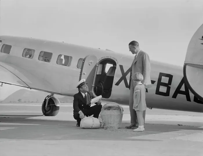 Framed Print : Plant quarantine inspector examining baggage, Glendale, California, 1937. Creator: Dorothea Lange Framed Print : Plant quarantine inspector examining baggage, Glendale, California, 1937. Creator: Dorothea Lange