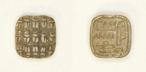 Plaque: 15 Scarabs  /  Amunhotep, Egypt, Middle Kingdom