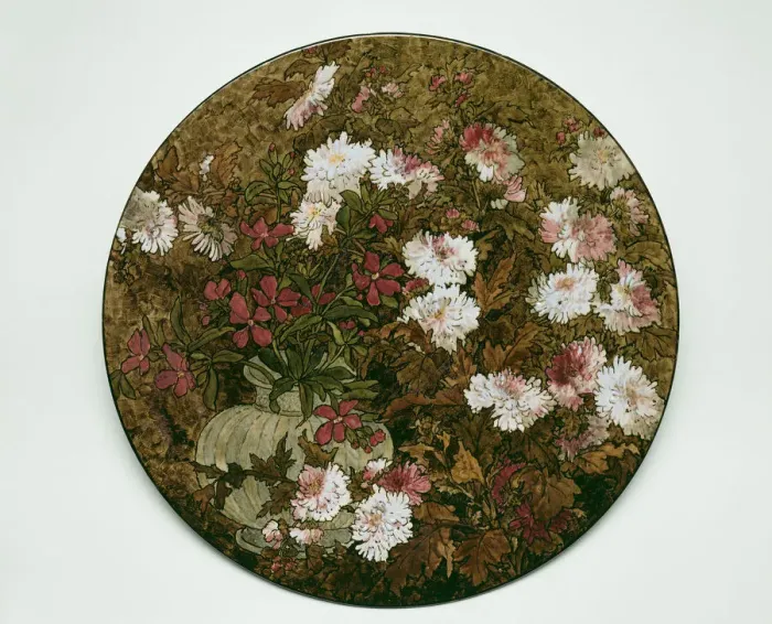 Framed Print : Plaque, 1879. Creator: John Bennett Framed Print : Plaque, 1879. Creator: John Bennett
