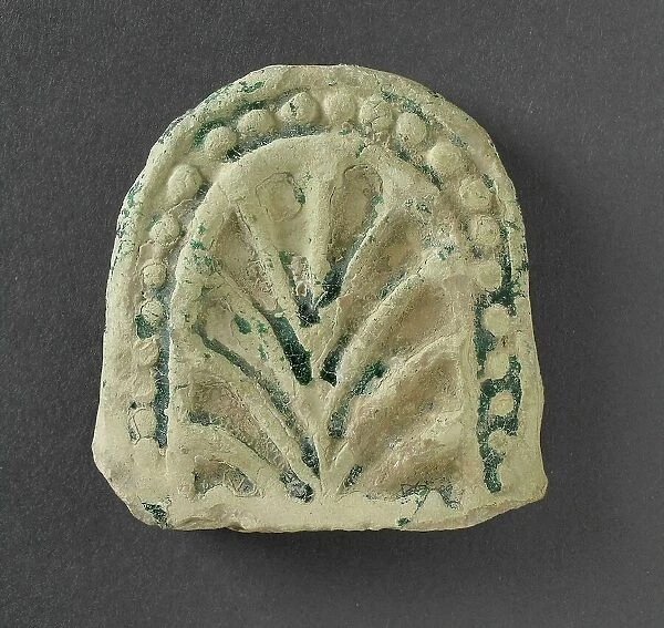 Plaque, 8th century. Creator: Unknown