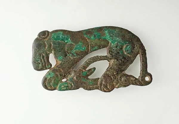 Plaque (Feline) (image 2 of 3), 5th-4th century B.C.. Creator: Unknown
