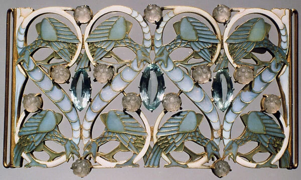 Plaque, late 19th  /  20th century. Artist: Rene Lalique