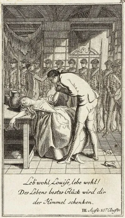 Framed Print : Plate 10 from The Deserter by Sedaine, 1775. Creator: Daniel Berger Framed Print : Plate 10 from The Deserter by Sedaine, 1775. Creator: Daniel Berger