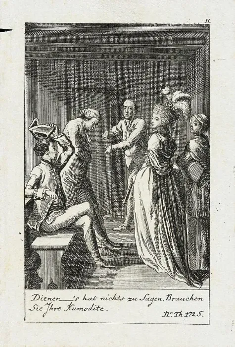 Framed Print : Plate 11 for J.G. Muller's Siegfried von Lindenberg, 1783. Creator: Daniel Nikolaus Chodowiecki Framed Print : Plate 11 for J.G. Muller's Siegfried von Lindenberg, 1783. Creator: Daniel Nikolaus Chodowiecki