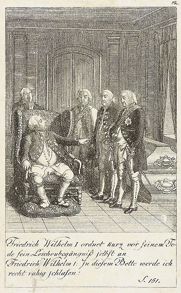 Plate 12 for History of Brandenburg for 1793, 1792. Creator: Daniel Nikolaus Chodowiecki