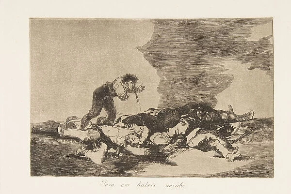 Plate 12 from 'The Disasters of War (Los Desastres de la Guerra): This