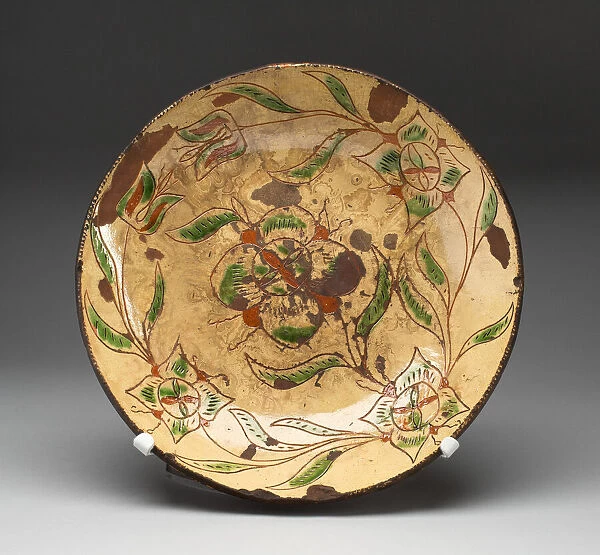 Plate, 1780  /  1800. Creator: Unknown