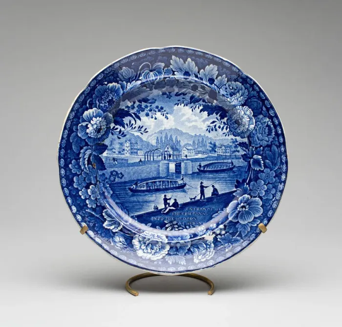 Framed Print : Plate, 1790 / 1818. Creator: Enoch Wood & Sons Framed Print : Plate, 1790 / 1818. Creator: Enoch Wood & Sons
