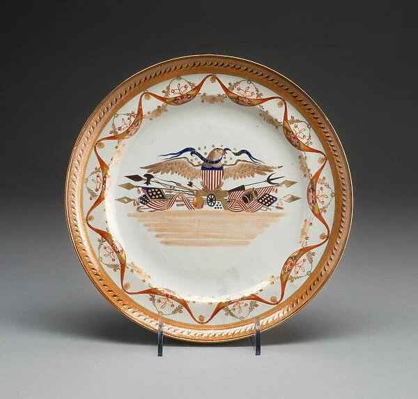 Plate, 1800  /  12. Creator: Unknown
