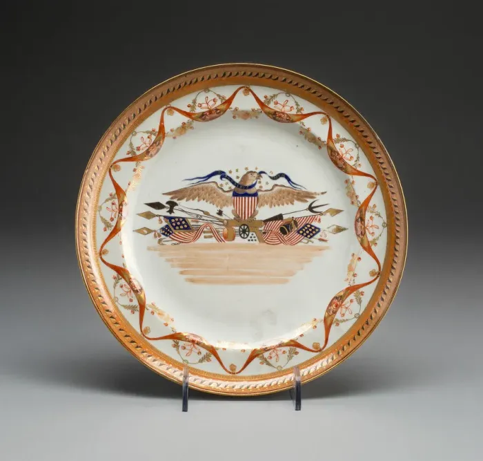 Framed Print : Plate, 1800 / 12. Creator: Unknown Framed Print : Plate, 1800 / 12. Creator: Unknown