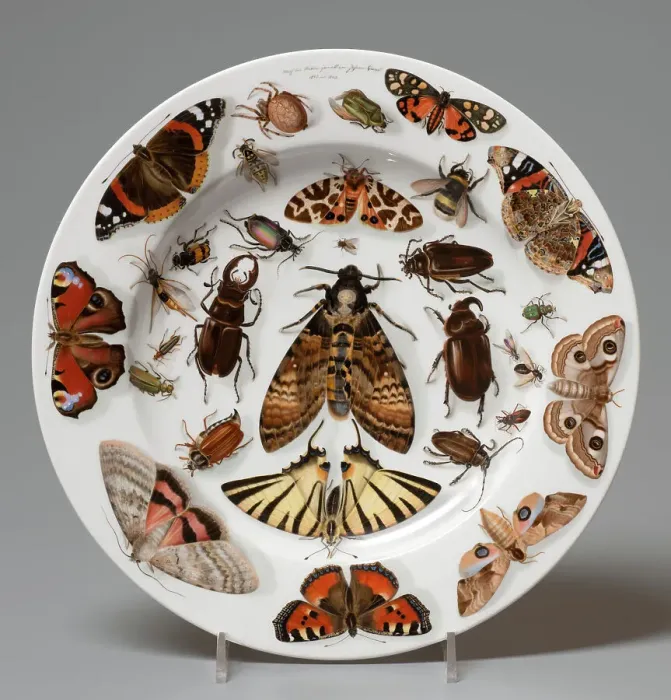 Framed Print : Plate, 1840. Creator: Unknown Framed Print : Plate, 1840. Creator: Unknown