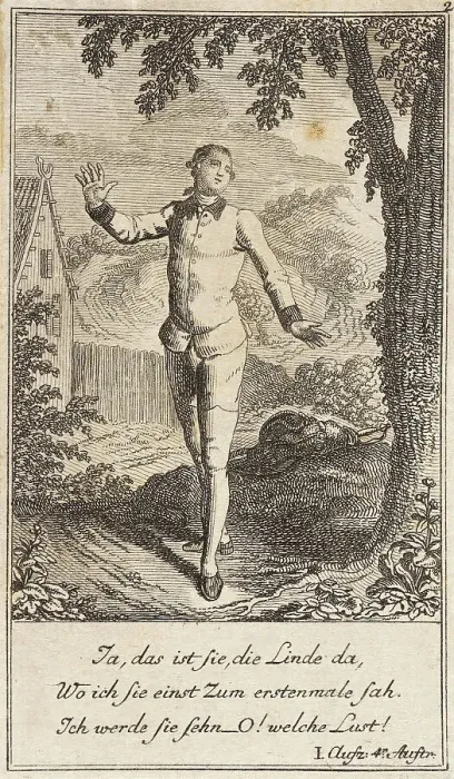 Framed Print : Plate 2 from The Deserter by Sedaine, 1775. Creator: Daniel Berger Framed Print : Plate 2 from The Deserter by Sedaine, 1775. Creator: Daniel Berger