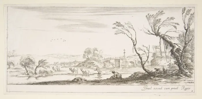 Framed Print : Plate 2: a peasant woman removing her shoes in center, another peasant woman and two c Framed Print : Plate 2: a peasant woman removing her shoes in center, another peasant woman and two c