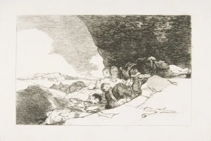 Framed Print : Plate 23 from The Disasters of War (Los Desastres de la Guerra): The Same Elsewhere Framed Print : Plate 23 from The Disasters of War (Los Desastres de la Guerra): The Same Elsewhere