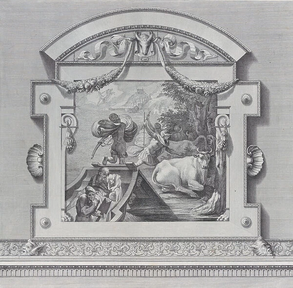 Plate 24: Ulysses's companions stealing the oxen sacred to Apollo, 1756