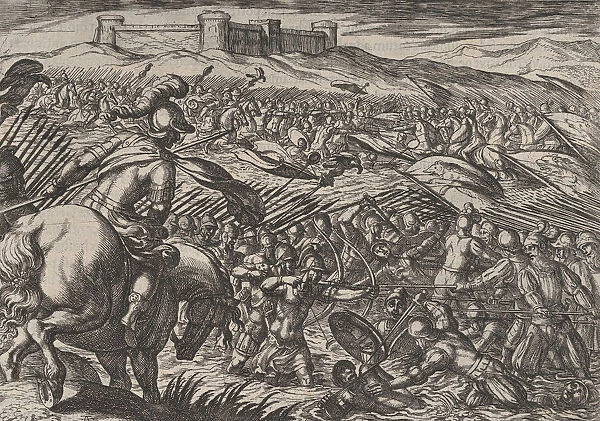 Plate 29: Civilis Floods the Land by Defensively Breaking the Dikes