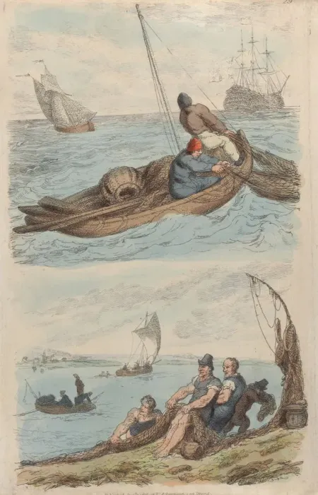 Framed Print : Plate 29, from World in Miniature, 1816. 1816. Creator: Thomas Rowlandson Framed Print : Plate 29, from World in Miniature, 1816. 1816. Creator: Thomas Rowlandson
