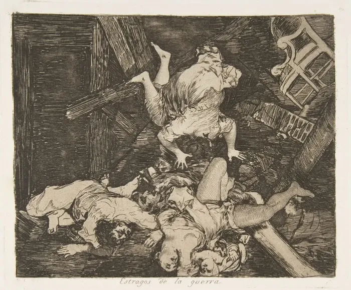 Framed Print : Plate 30 from The Disasters of War (Los Desastres de la Guerra): Ravag Framed Print : Plate 30 from The Disasters of War (Los Desastres de la Guerra): Ravag