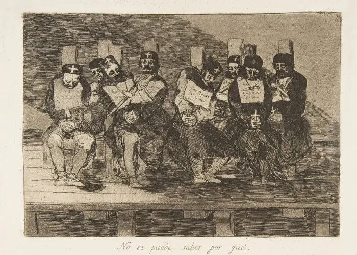 Framed Print : Plate 35 from The Disasters of War (Los Desastres de La Guerra): One C Framed Print : Plate 35 from The Disasters of War (Los Desastres de La Guerra): One C