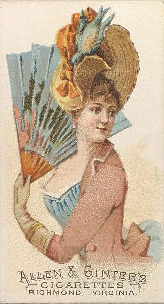 Plate 38, from the Fans of the Period series (N7) for Allen &
